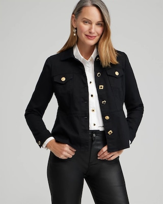 Peplum Denim Jacket | Chico's